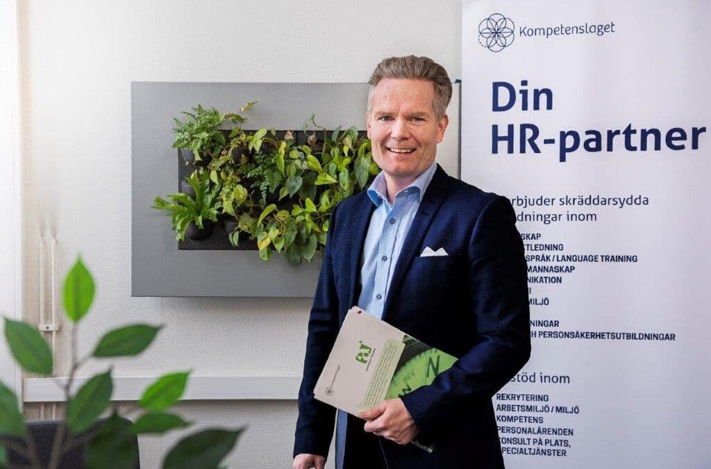 Ola Pettersson på Kompetensbolaget använder CRD:s bakgrundskontroller för trygga och säkra rekryteringar.